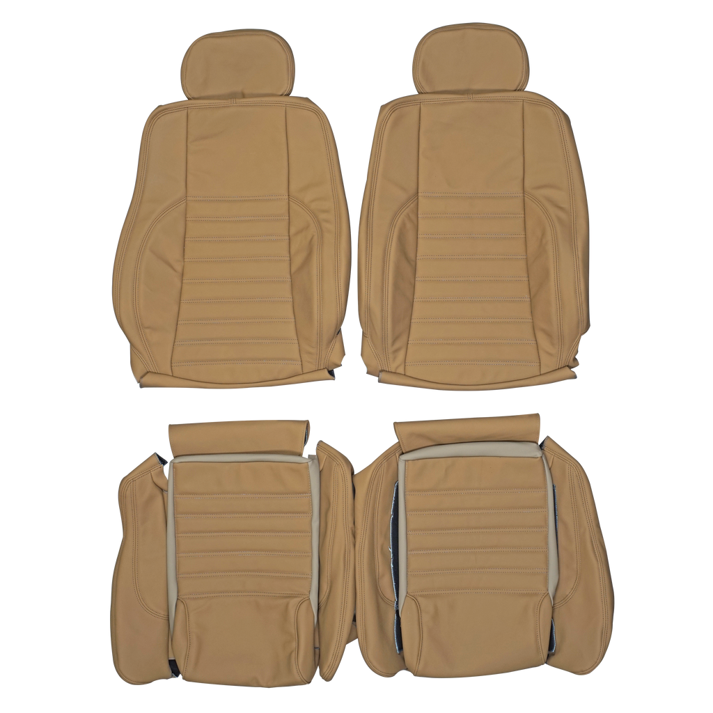 1989-1994 Jaguar XJS Custom Real Leather Seat Covers (Front) - lseat