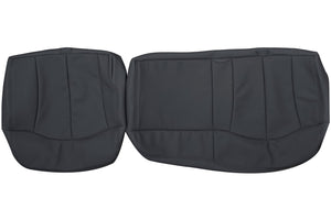 2000-2002 Chevrolet Suburban Custom Real Leather Seat Covers (Rear) - lseat2