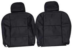 2003-2011 Ford Crown Victoria Police Interceptor Custom Real Leather Seat Covers (Front) - lseat2