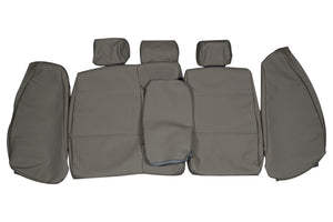 2006-2011 BMW E90 328i 330i Sedan Custom Real Leather Seat Covers (Rear) - lseat2
