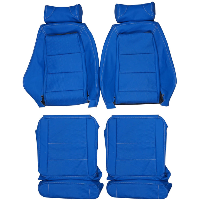 1982-1986 ASC Mclaren Mercury Capri Custom Real Leather Seat Covers (Front)