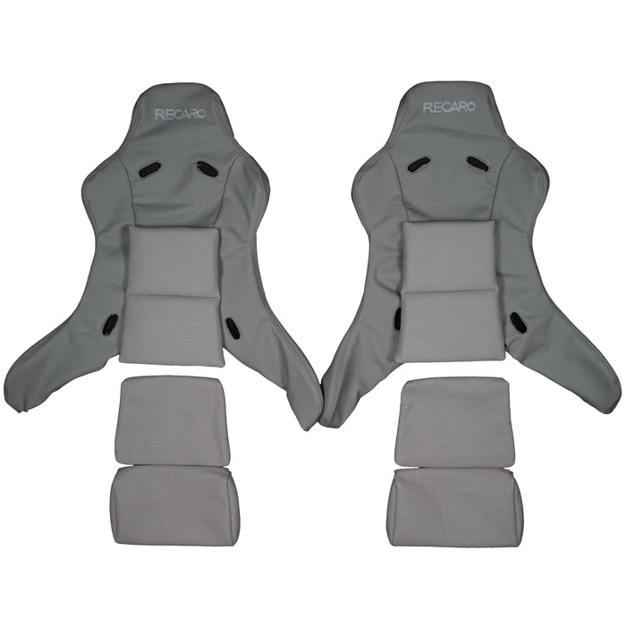 Recaro Pole Position Custom Real Leather Seat Covers (Front)