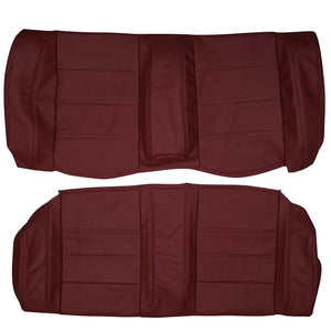 1987-1993 BMW E30 M3 Custom Real Leather Seat Covers (Rear) - lseat2