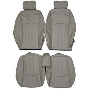 2001-2009 Jaguar X-Type Custom Real Leather Seat Covers (Front) - lseat2