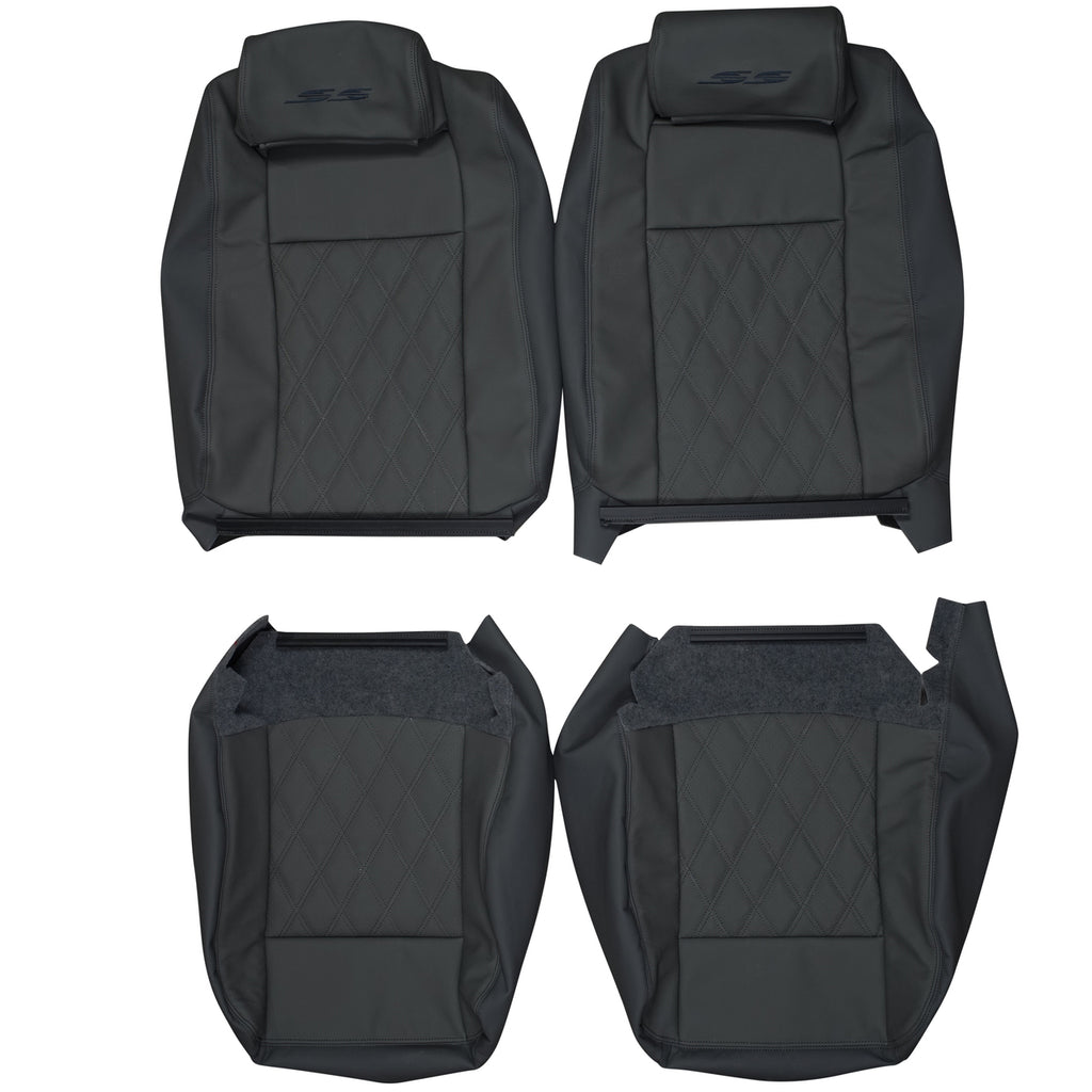 1994-1996 Chevrolet Impala SS Custom Real Leather Seat Covers (Front) - lseat2