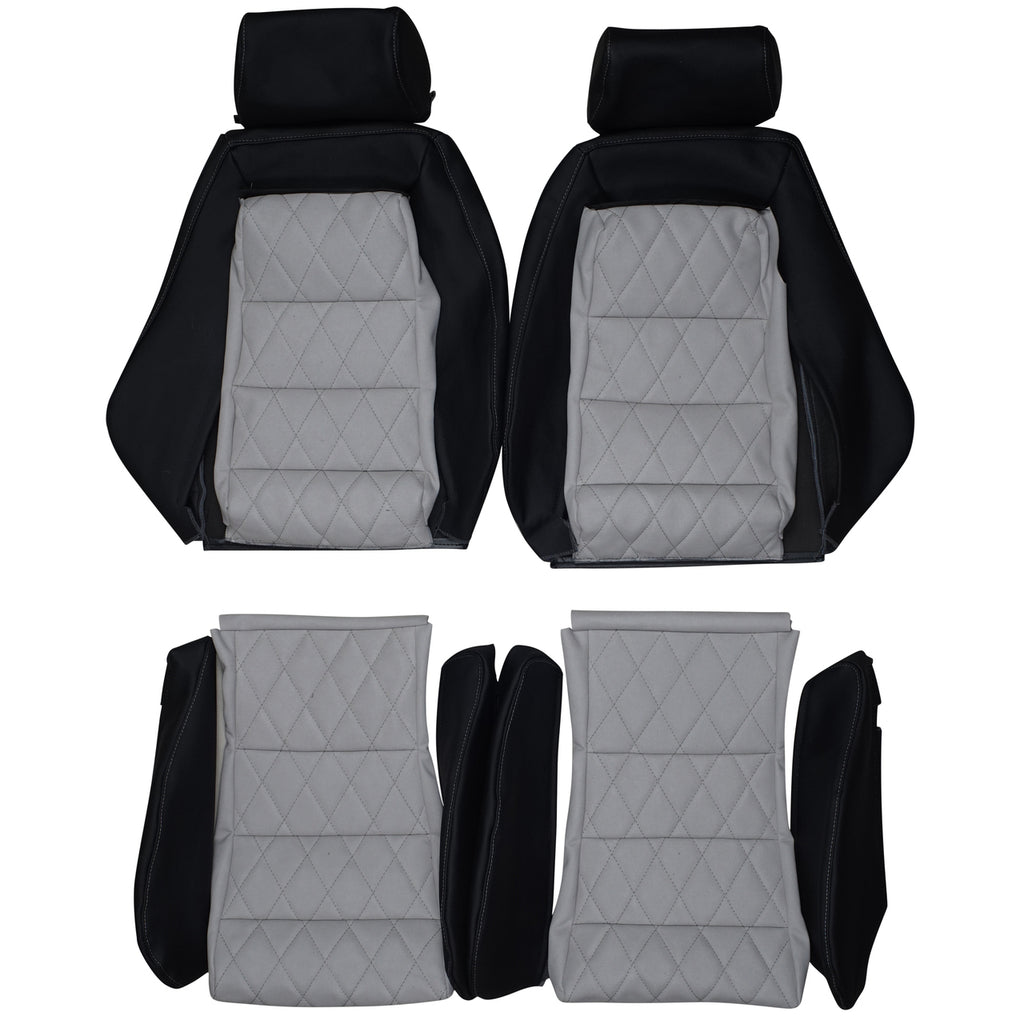 1983-1992 Volkswagen Golf MK2 Custom Real Leather Seat Covers (Front) - lseat2