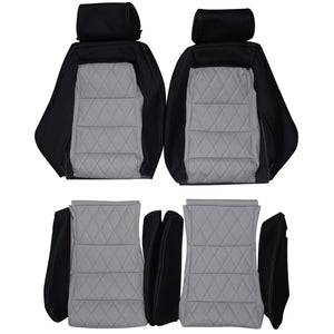 1983-1992 Volkswagen Golf MK2 Custom Real Leather Seat Covers (Front) - lseat2