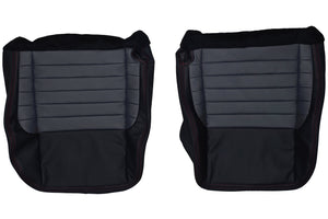 2001-2002 Ford F150 Harley Davidson Custom Real Leather Seat Covers (Front) - lseat2