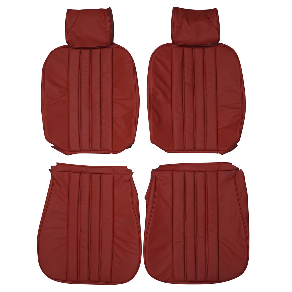 1963-1971 Mercedes-Benz W113 230SL 250SL 280SL Custom Real Leather Seat Covers (Front) - lseat2