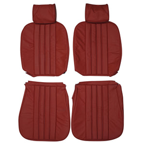 1963-1971 Mercedes-Benz W113 230SL 250SL 280SL Custom Real Leather Seat Covers (Front) - lseat2