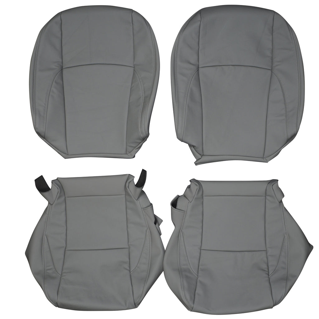 2007-2012 Lexus ES350 Custom Real Leather Seat Covers (Front) - lseat2