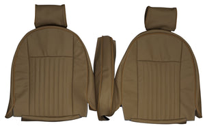 1970-1973 Triumph GT6 MK3 Custom Real Leather Seat Covers (Front) - lseat2