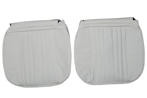 1969 Pontiac GTO Custom Real Leather Seat Covers (Front) - lseat2