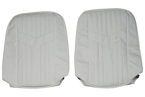 1969 Pontiac GTO Custom Real Leather Seat Covers (Front) - lseat2