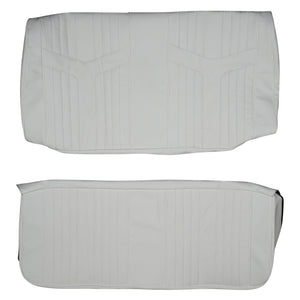 1969 Pontiac GTO Custom Real Leather Seat Covers (Rear) - lseat2