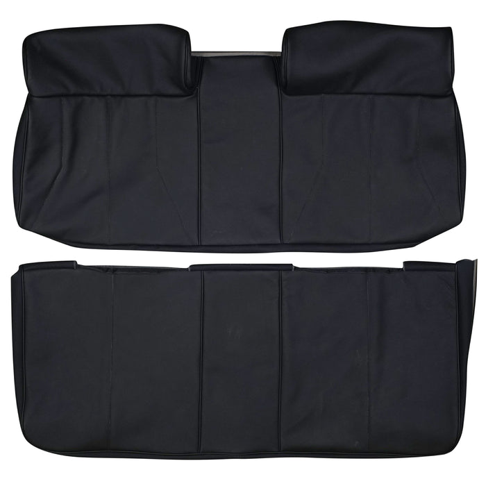 1969 Cadillac Deville Convertible Custom Real Leather Seat Covers (Rear)