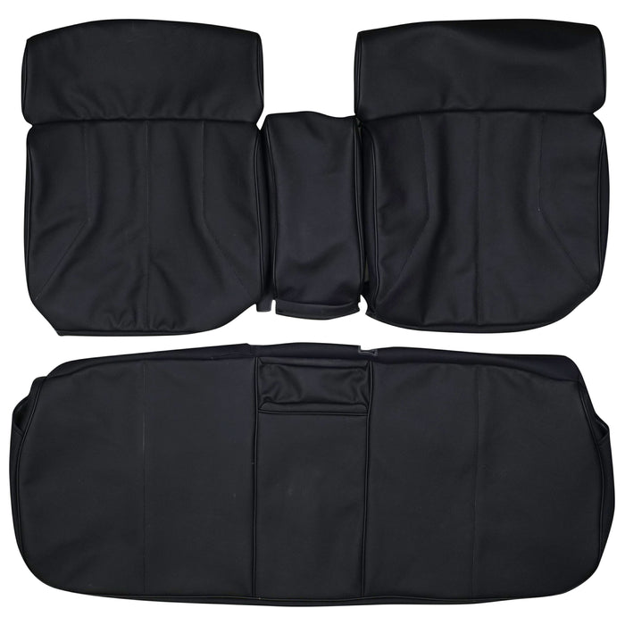 1969 Cadillac Deville Convertible Custom Real Leather Seat Covers (Front)