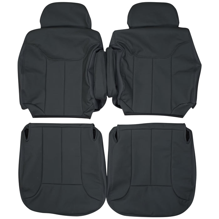 1995-1999 Chevrolet Tahoe Custom Real Leather Seat Covers (Front)