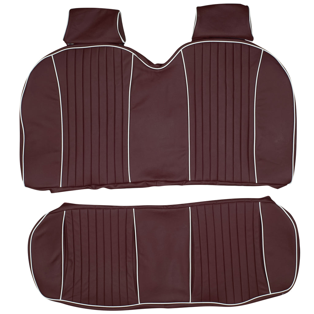 1981-1982 Avanti II Custom Real Leather Seat Covers (Rear) - lseat2