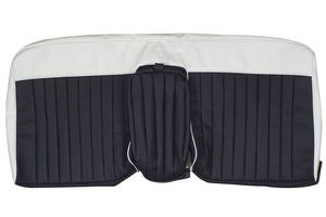 1961 Cadillac Deville Sedan Custom Real Leather Seat Covers (Front) - lseat2
