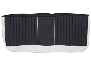 1961 Cadillac Deville Sedan Custom Real Leather Seat Covers (Front) - lseat2