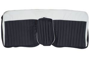 1961 Cadillac Deville Sedan Custom Real Leather Seat Covers (Rear) - lseat2