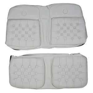 1979-1985 Cadillac Eldorado Biarritz Convertible Custom Real Leather Seat Covers (Rear) - lseat2
