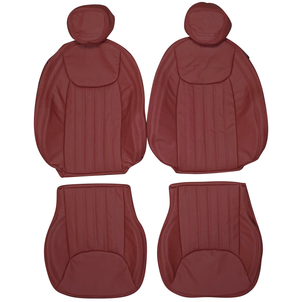 2009-2011 Mercedes-Benz R230 SL350 SL550 Custom Real Leather Seat Covers (Front) - lseat2