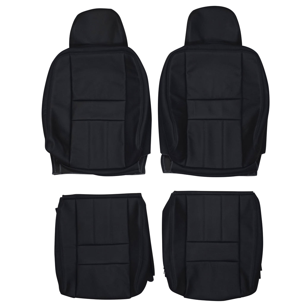 1990-1998 Volvo 940 Custom Real Leather Seat Covers (Front) - lseat2