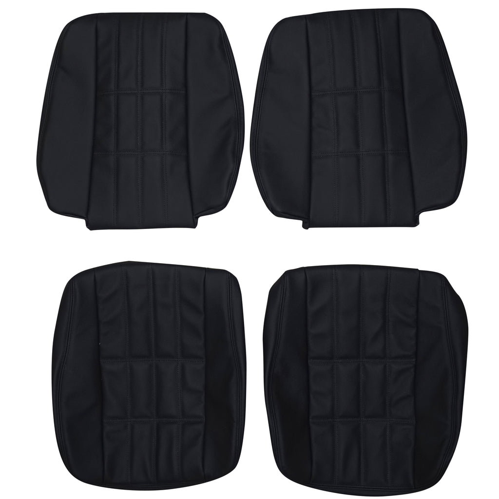 1986-1989 Ferrari 328 GTB GTS Custom Real Leather Seat Covers (Front) - lseat2