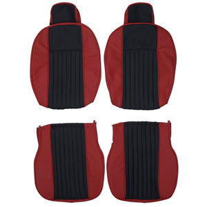 1968-1978 Fiat 124 Spider Custom Real Leather Seat Covers (Front) - lseat2