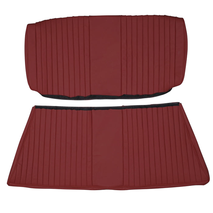 1968-1978 Fiat 124 Spider Custom Real Leather Seat Covers (Rear)