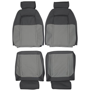 1986-1990 ASC Mclaren Ford Mustang Custom Real Leather Seat Covers (Front) - lseat2
