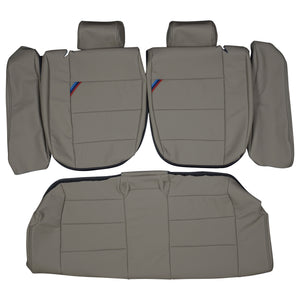 1992-1998 BMW E36 M3 Coupe Custom Real Leather Seat Covers (Rear) - lseat2