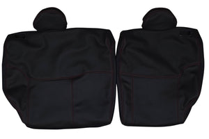2001-2005 Honda Civic Si Custom Real Leather Seat Covers (Rear) - lseat2