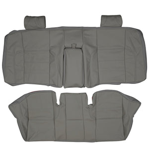 1995-1999 Jaguar XJR Custom Real Leather Seat Covers (Rear) - lseat2
