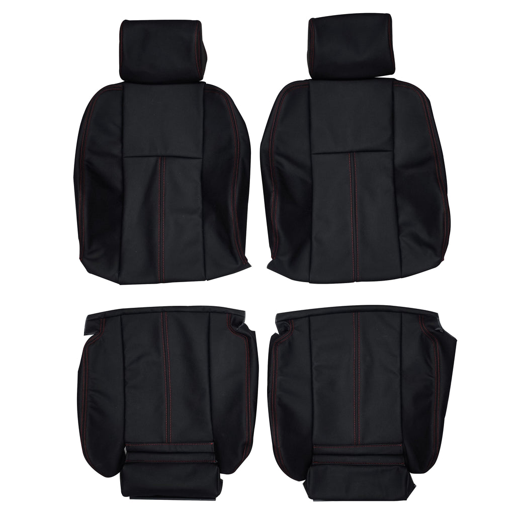 1996-2003 BMW E39 5 Series Sport Custom Real Leather Seat Covers (Front) - lseat2