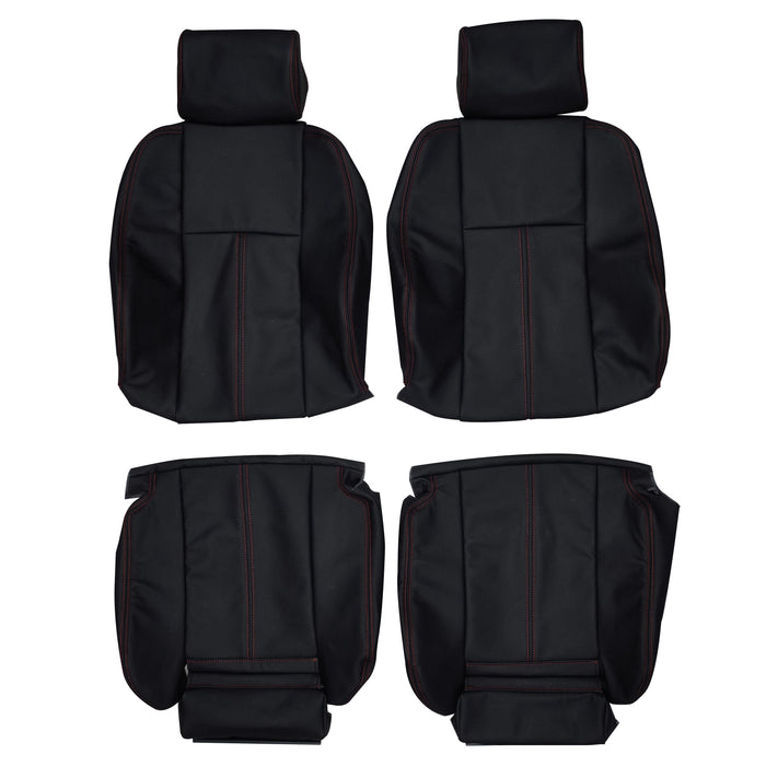 1996-2003 BMW E39 5 Series Sport Custom Real Leather Seat Covers (Front)