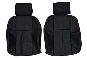 1996-2003 BMW E39 5 Series Sport Custom Real Leather Seat Covers (Front) - lseat2