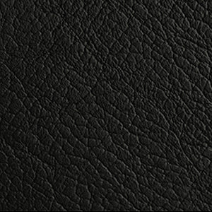 Upgraded Charcoal Black Top Grain Leather - lseat2