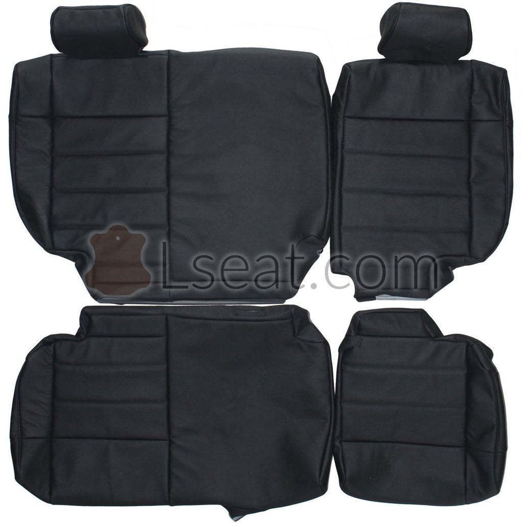 2007-2012 Jeep Wrangler JK Custom Real Leather Seat Covers (Rear) - lseat