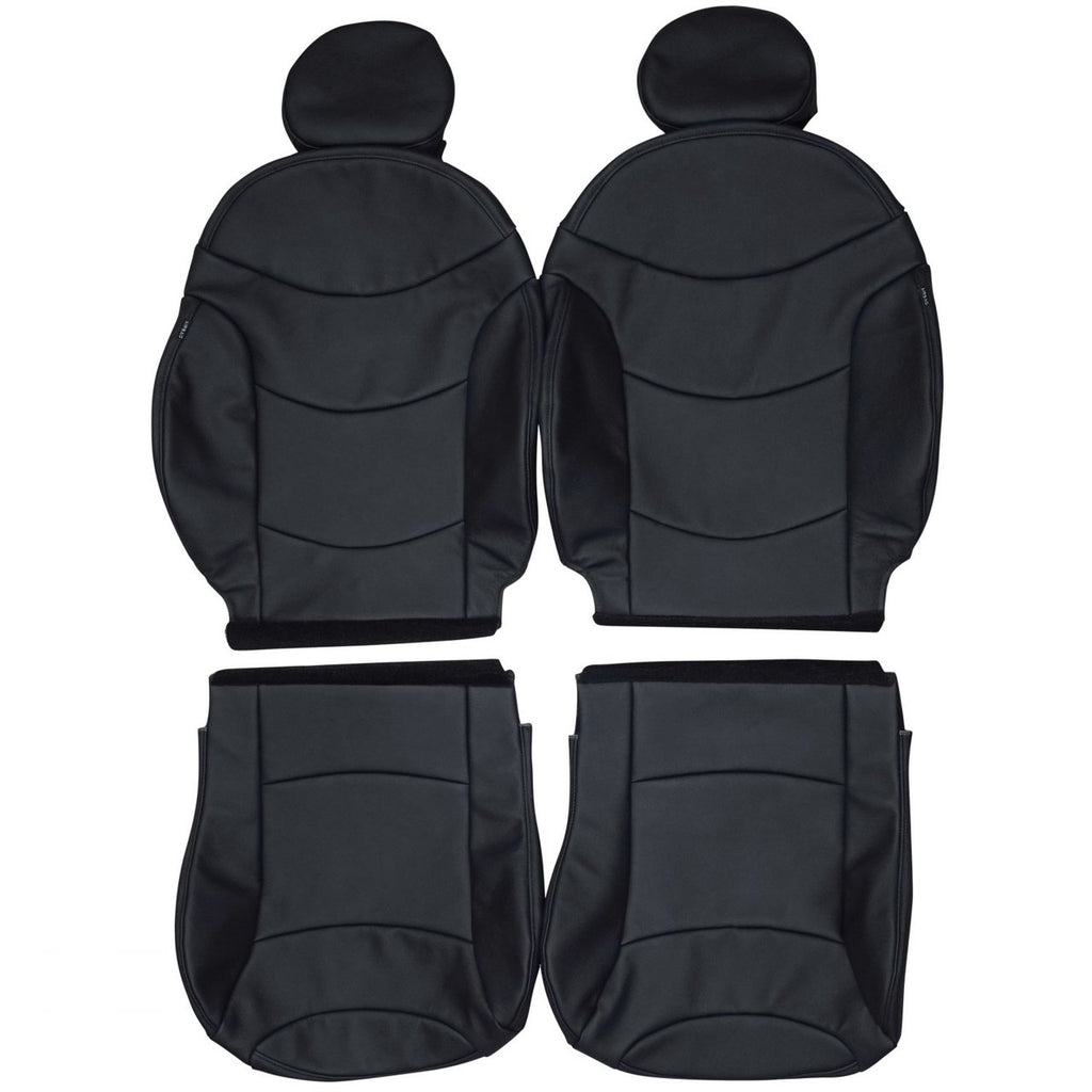 2002-2006 Mini Cooper Custom Real Leather Seat Covers (Front) - lseat2
