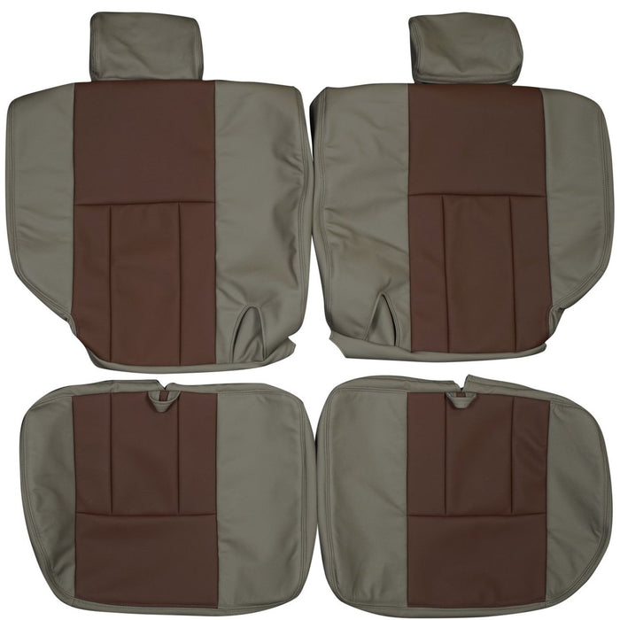 1995-2002 Toyota 4Runner Custom Real Leather Seat Covers (Rear)