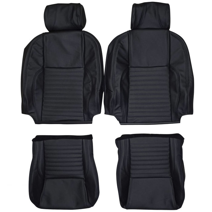 2002-2005 Ford Thunderbird Custom Real Leather Seat Covers (Front)