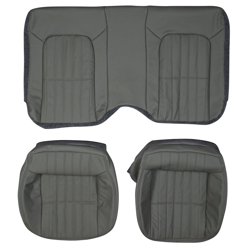 1997-2002 Chevrolet Camaro Z28 Custom Real Leather Seat Covers (Rear) - lseat2