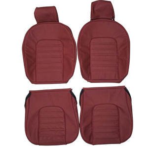 1979-1989 Alfa Romeo Spider Custom Real Leather Seat Covers (Front) - lseat2