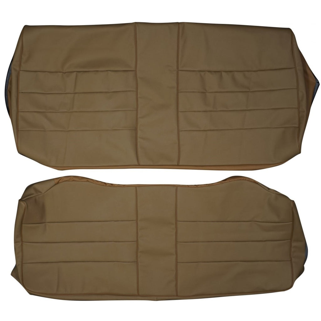 1975-1978 Cadillac Eldorado Custom Real Leather Seat Covers (Rear) - lseat2