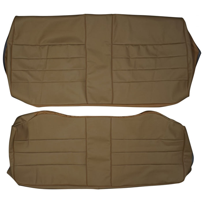 1975-1978 Cadillac Eldorado Custom Real Leather Seat Covers (Rear)