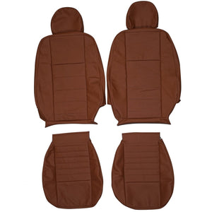 2007-2016 Land Rover Defender 90 110 130 Custom Real Leather Seat Covers (Front) - lseat2