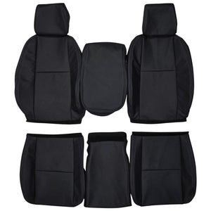 2007-2014 Chevy Silverado LS LT Z71 Custom Real Leather Seat Covers (Front) - lseat2
